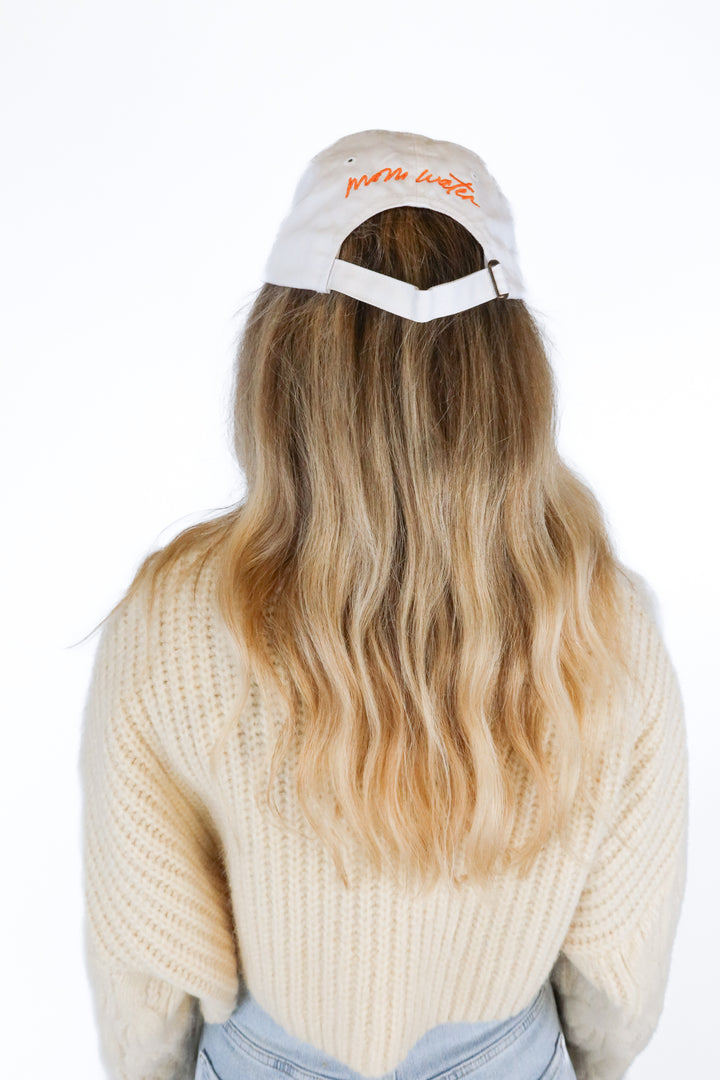 Mom Water White/Orange Vacation Mode Cap