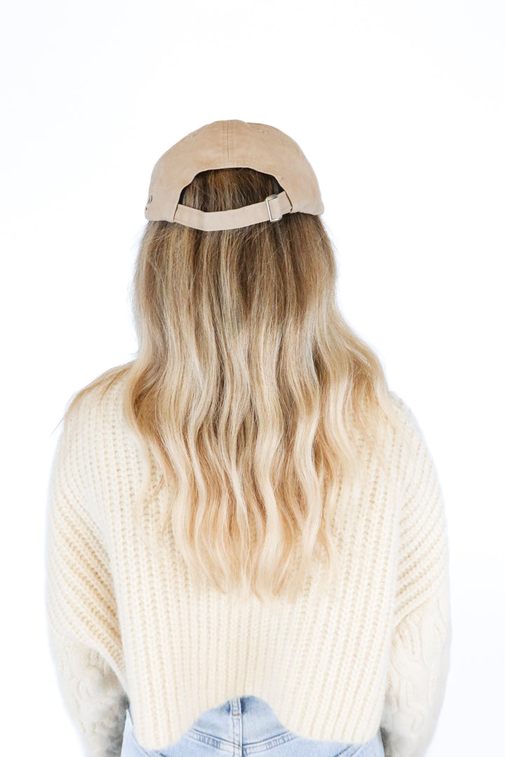 The Nash Collection Taupe Nashville Cap
