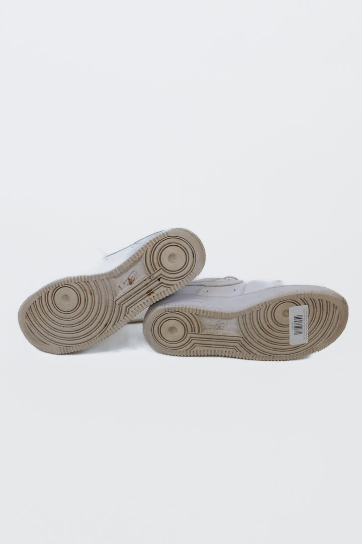 Nike White Air Force One Sneakers (9; retail $115)