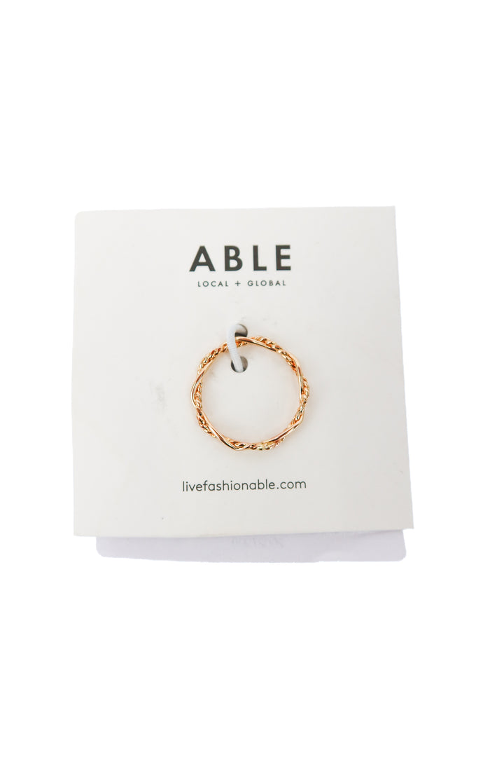 Able braided twist ring (6)