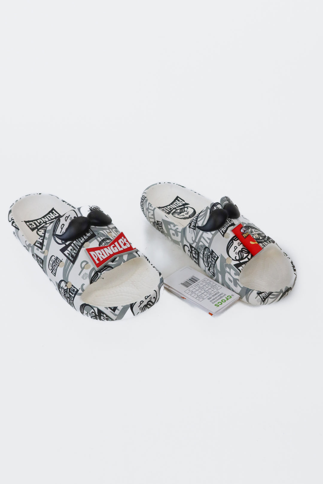 Crocs Pringles Slide Sandals NWT (9; retail $74.99)
