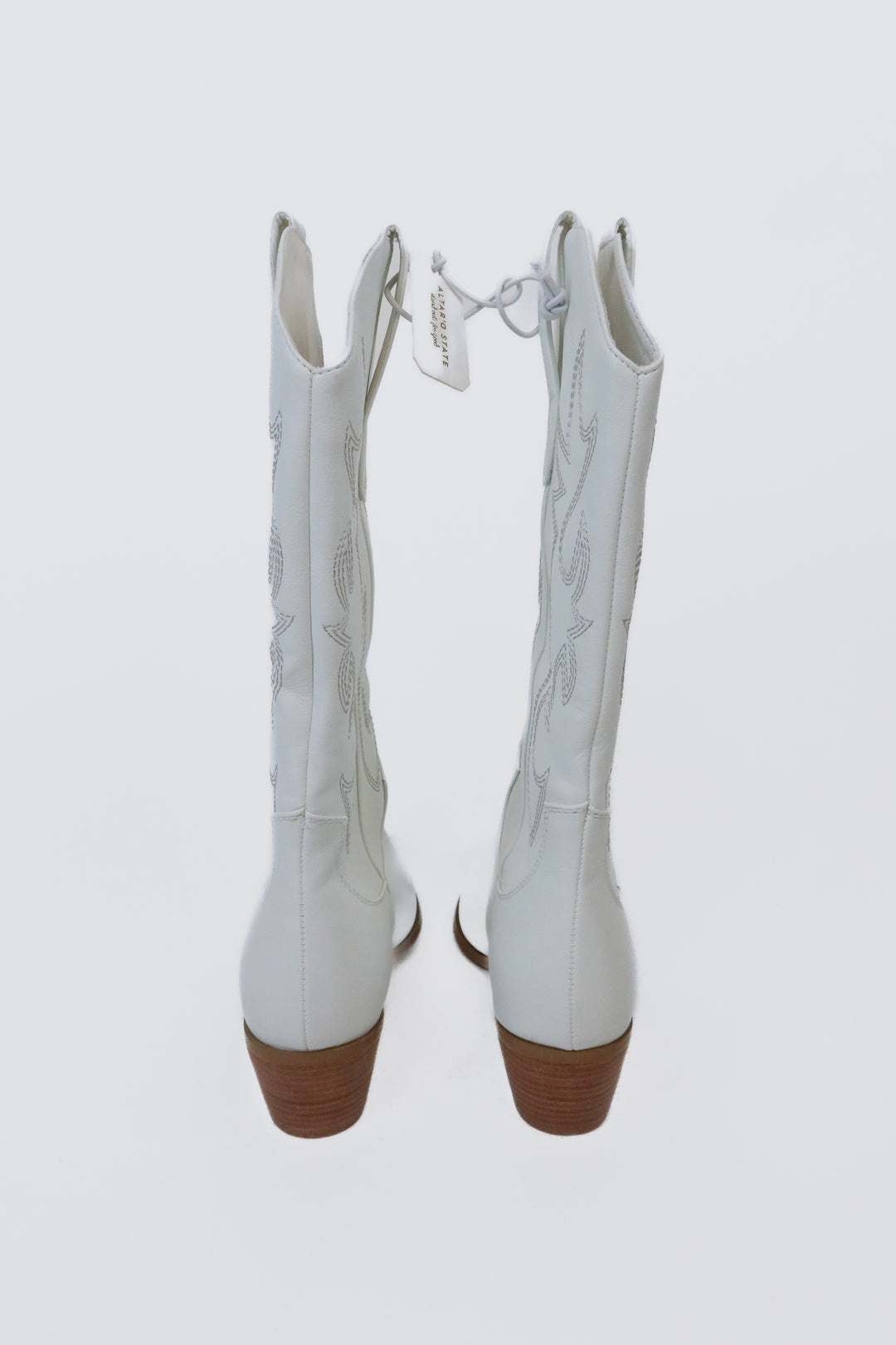 Billini White Western Boots NWT (9; Retail $110)