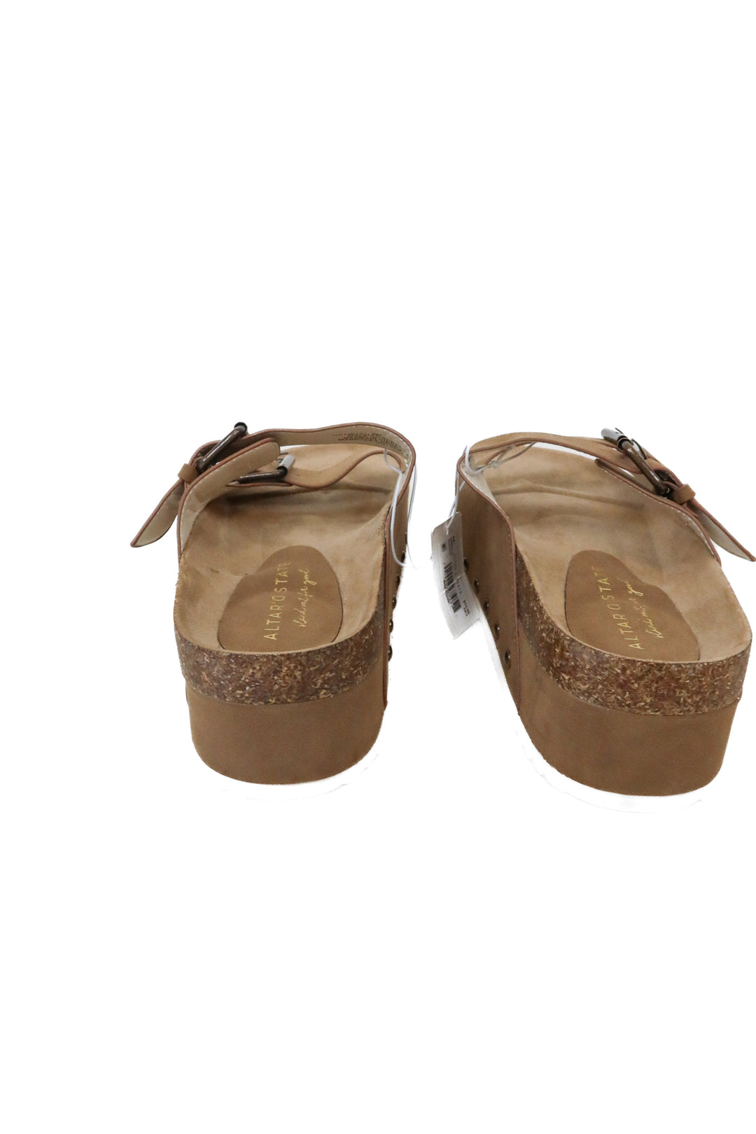 Altar'd State Brown Buckle Platform Sandals NWT (9; Retail $74)