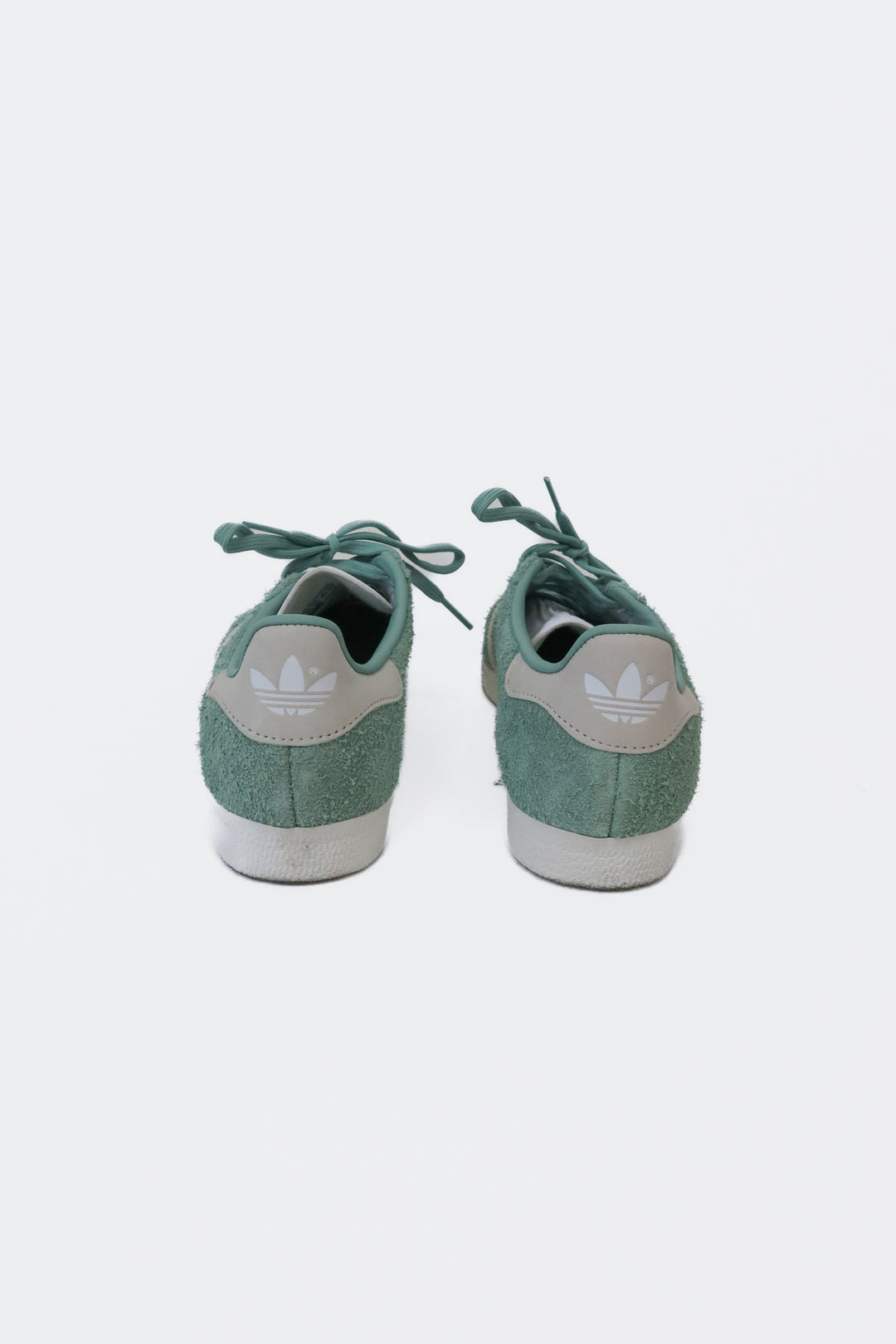 Adidas Light Green Gazelle Suede Sneakers (6; retail $100)