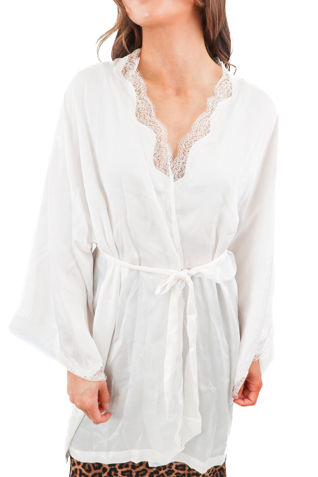 victoria's secret light pink robe nwt (XS)