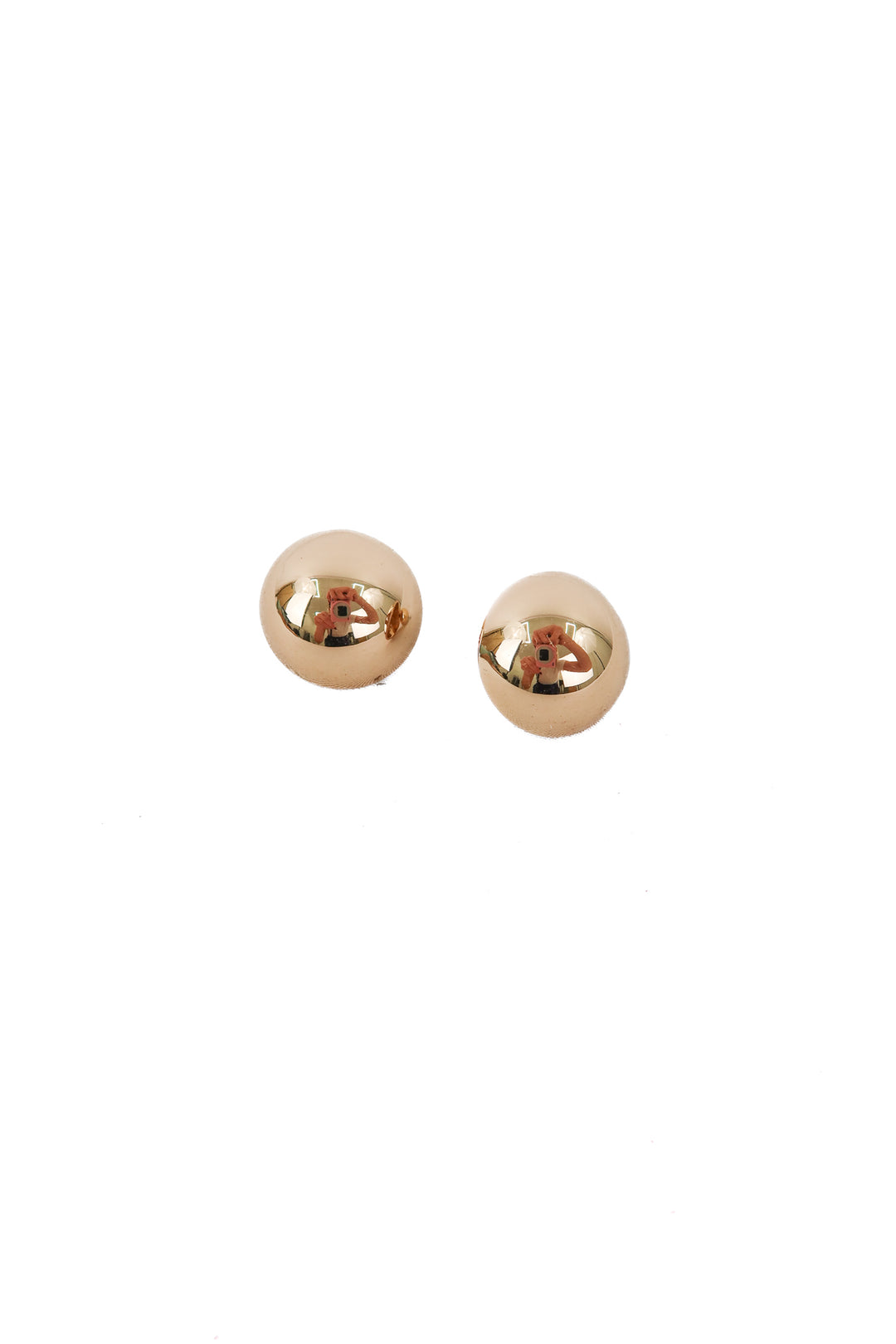 Jenny Bird gold circle earrings NWT (retail $118)