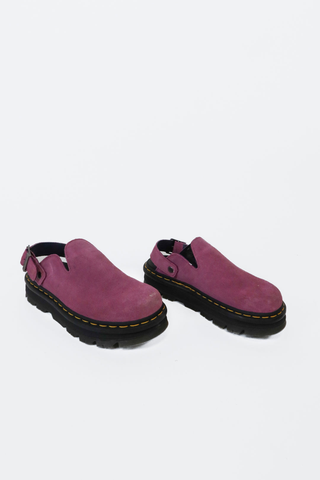 Dr. Martens Purple Water-Resistant Slingback Clog (7; retail $130)