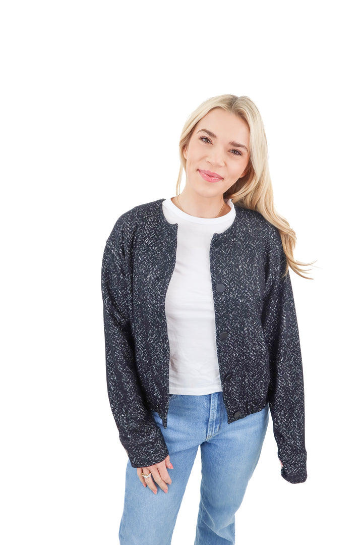 Spanx black jacket (S+M; retail $148)