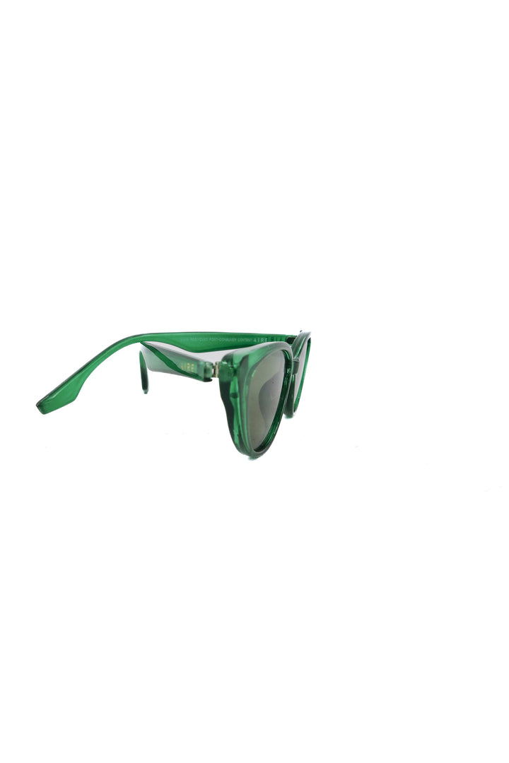 Aire green sunglasses