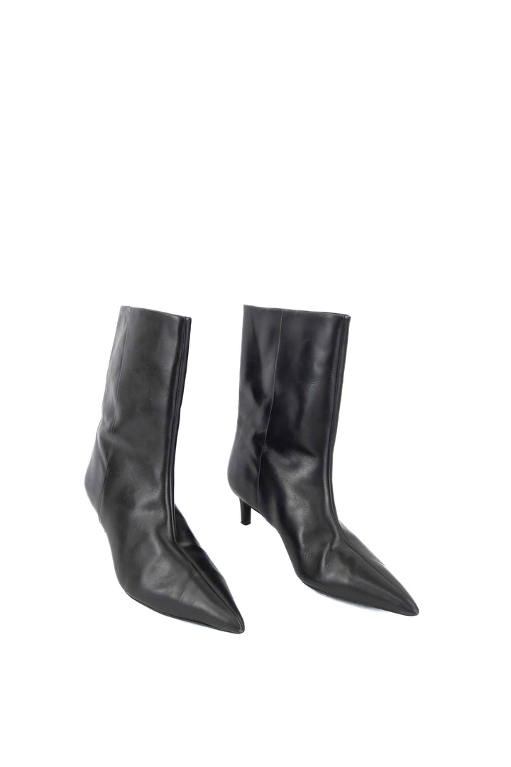 Seychelles black mid length boots (9.5; retail $179)
