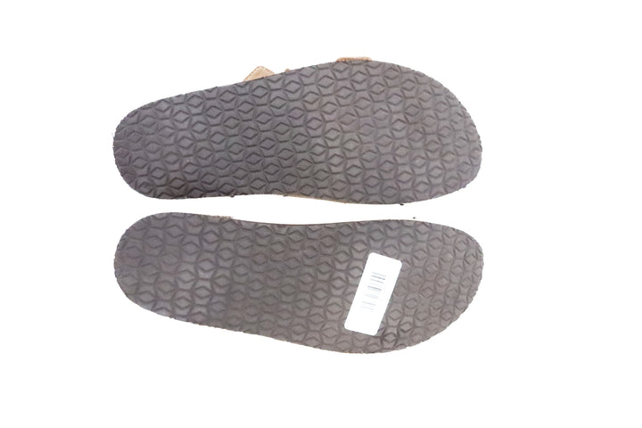 Universal Threads Tan Faux Suede Studded Sandals (7.5)