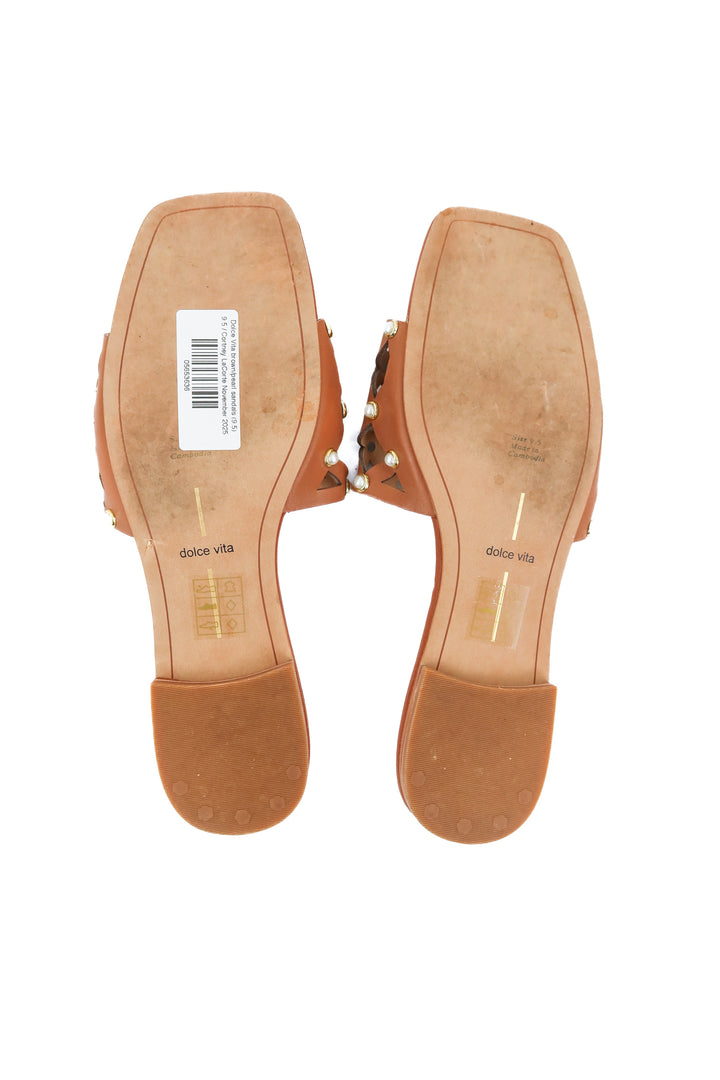 Dolce Vita brown/pearl sandals (9.5)