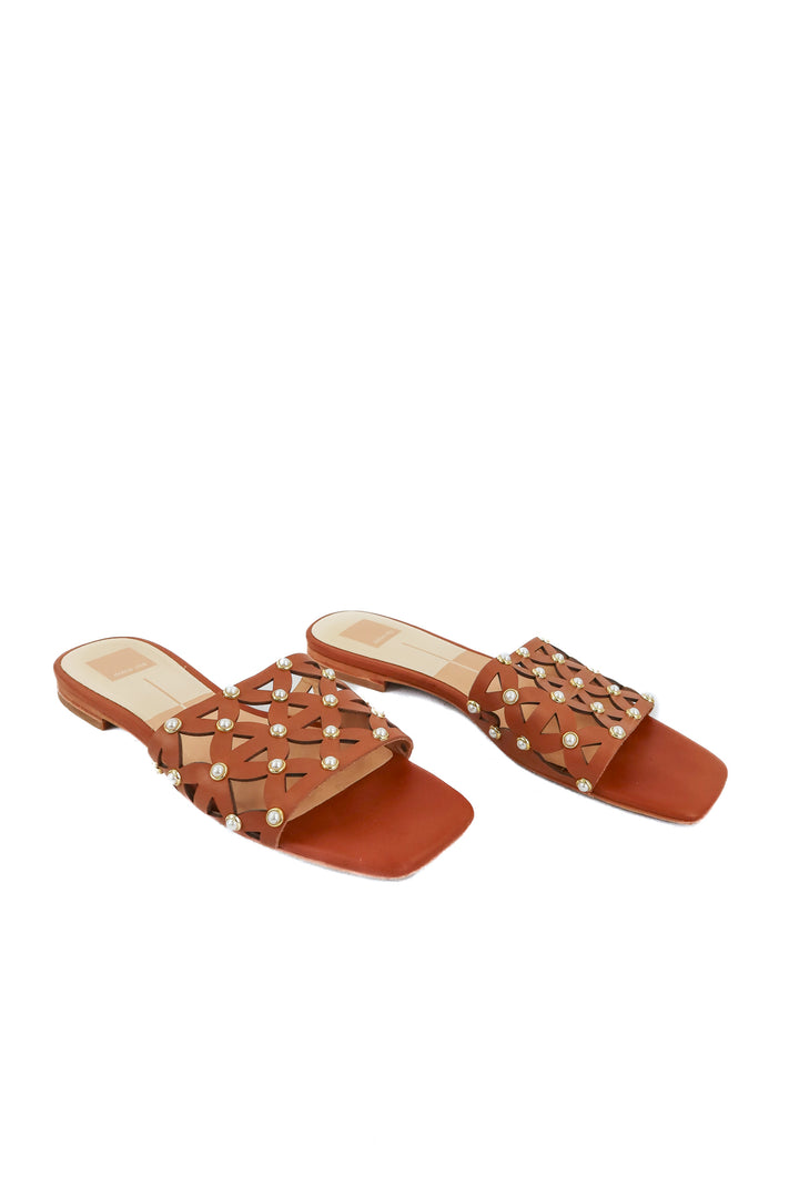 Dolce Vita brown/pearl sandals (9.5)