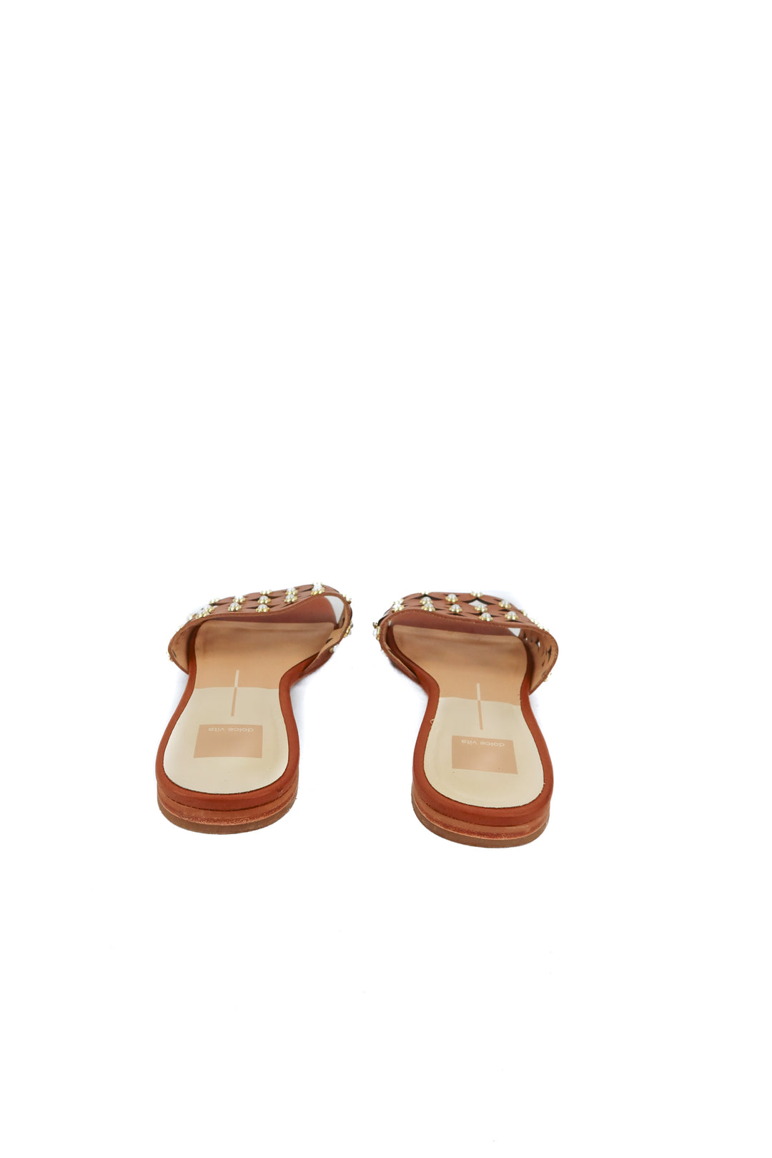Dolce Vita brown/pearl sandals (9.5)