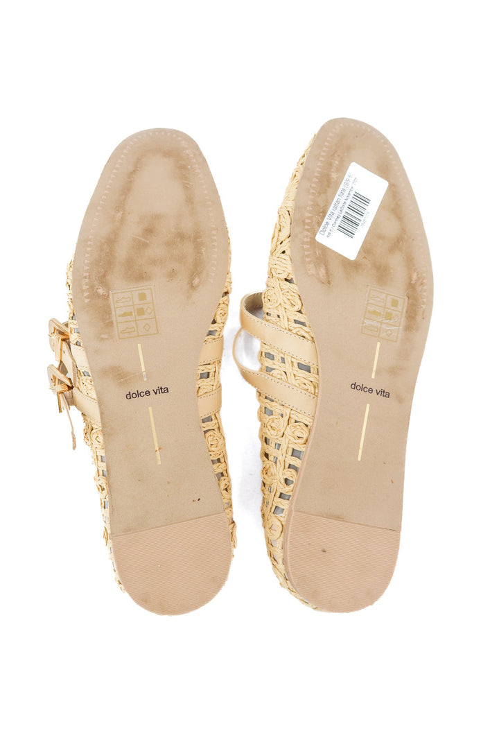 Dolce Vita rattan flats (9/9.5)