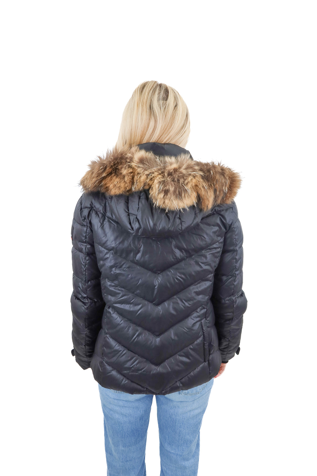 Bogner Fire and Ice black quilted puffer jacket (8)