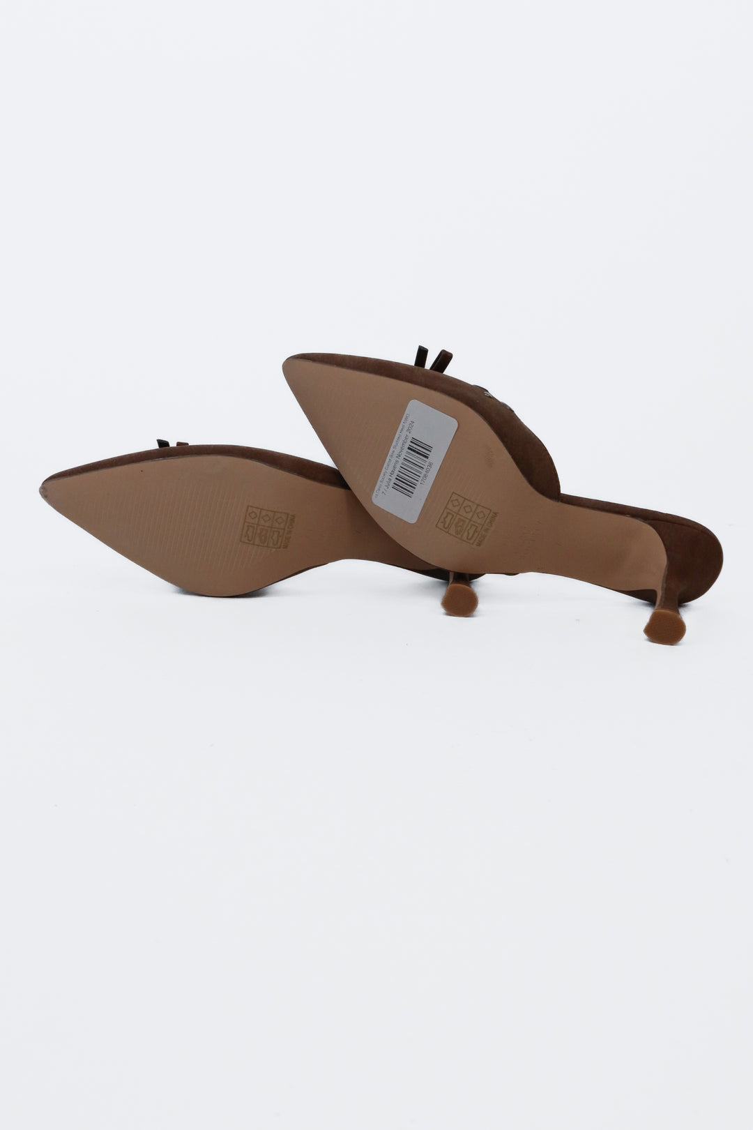 Oasis Society Cocoa Bow Studded Heel NWOT (7; Retail $70)