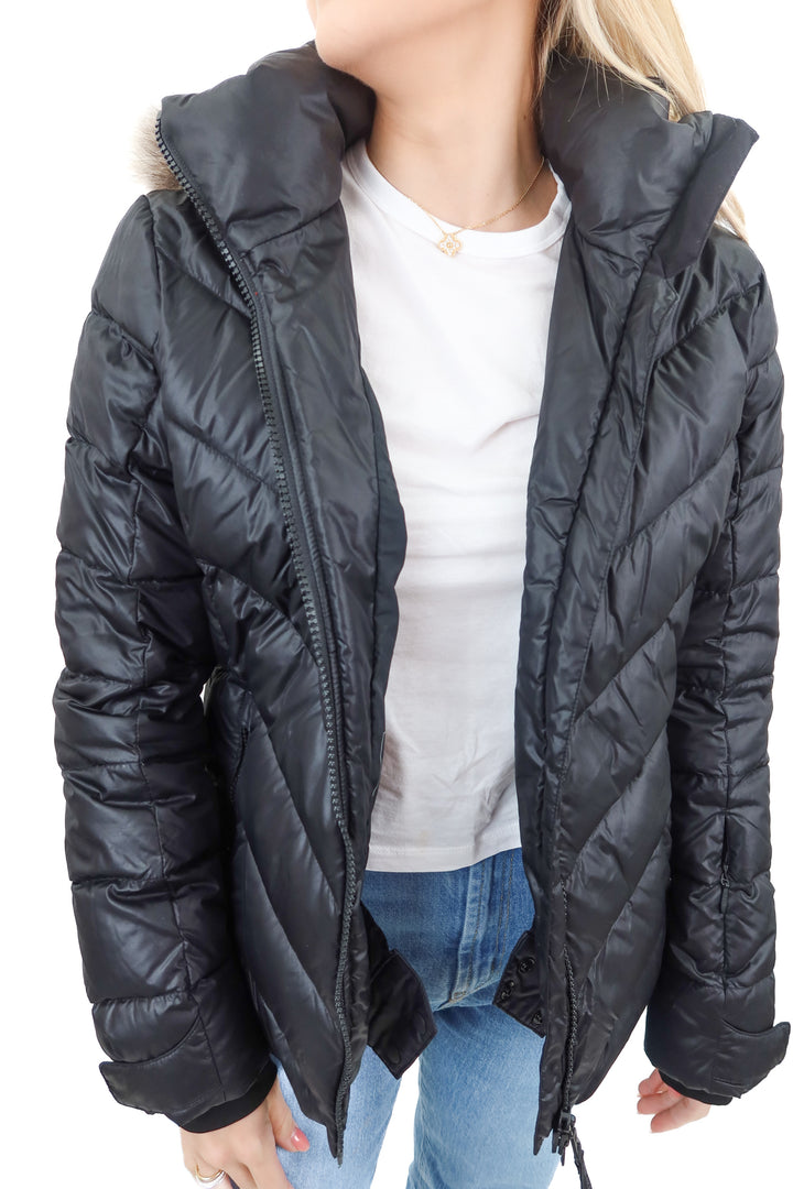 Bogner Fire and Ice black quilted puffer jacket (8)