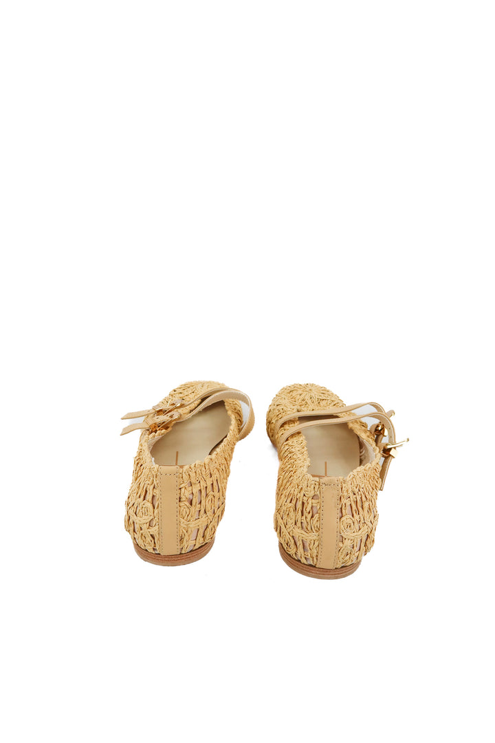 Dolce Vita rattan flats (9/9.5)