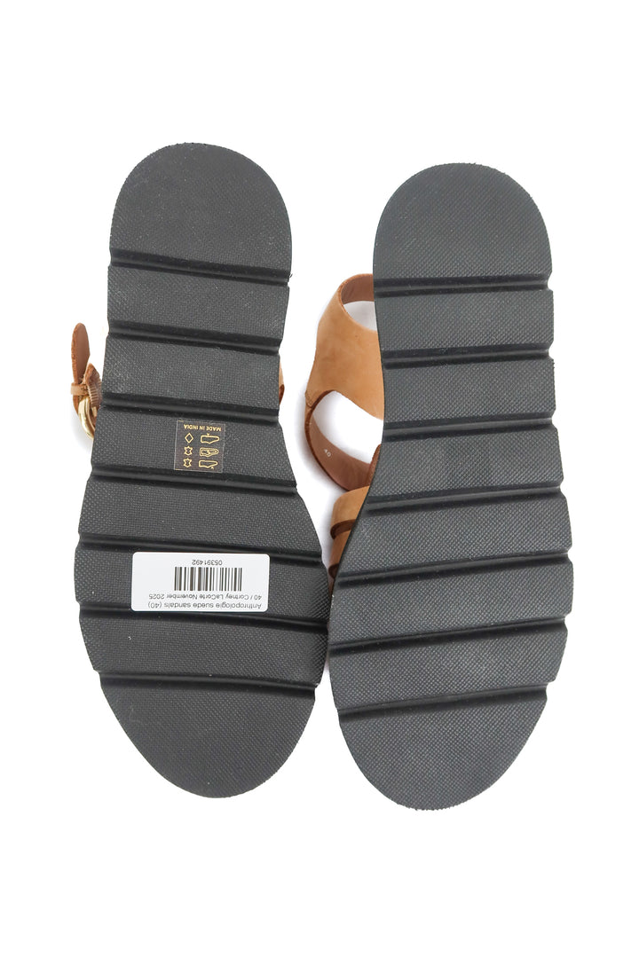Anthropologie suede sandals (40)