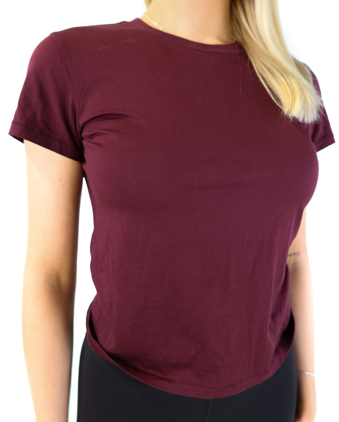 Frame Maroon T-Shirt (XS; retails for $88)