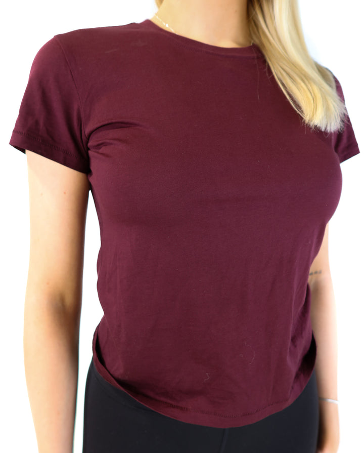 Frame Maroon T-Shirt (XS; retails for $88)