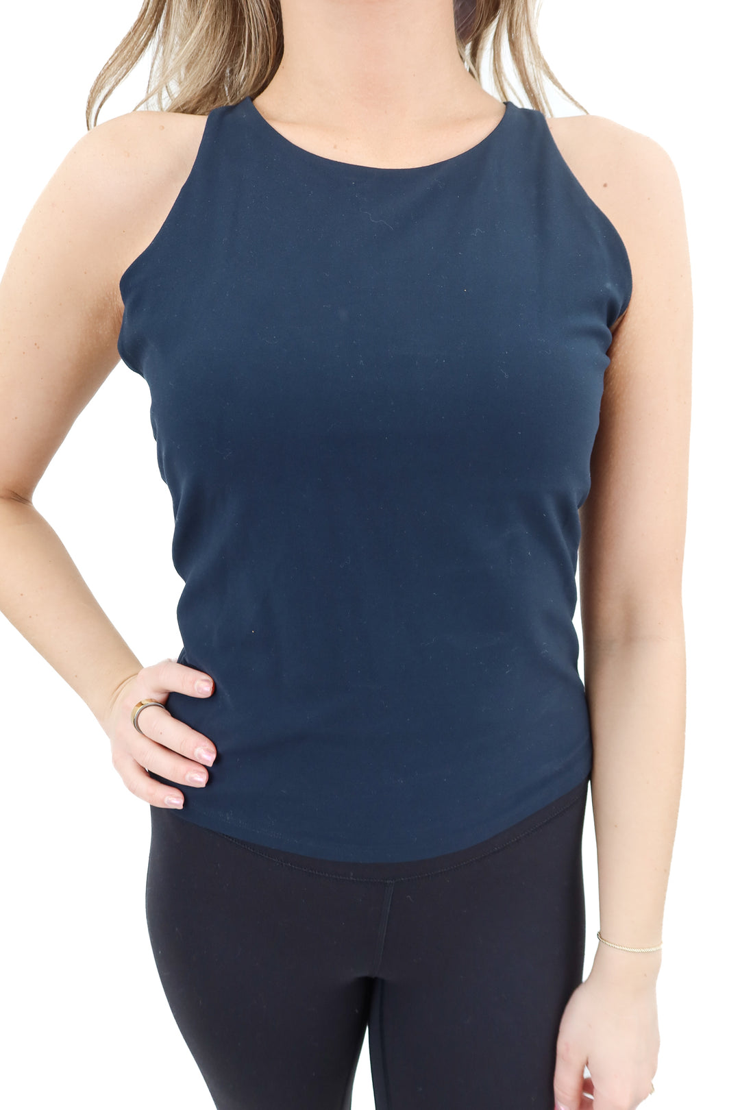 Spanx strappy racerback exercise top (M)