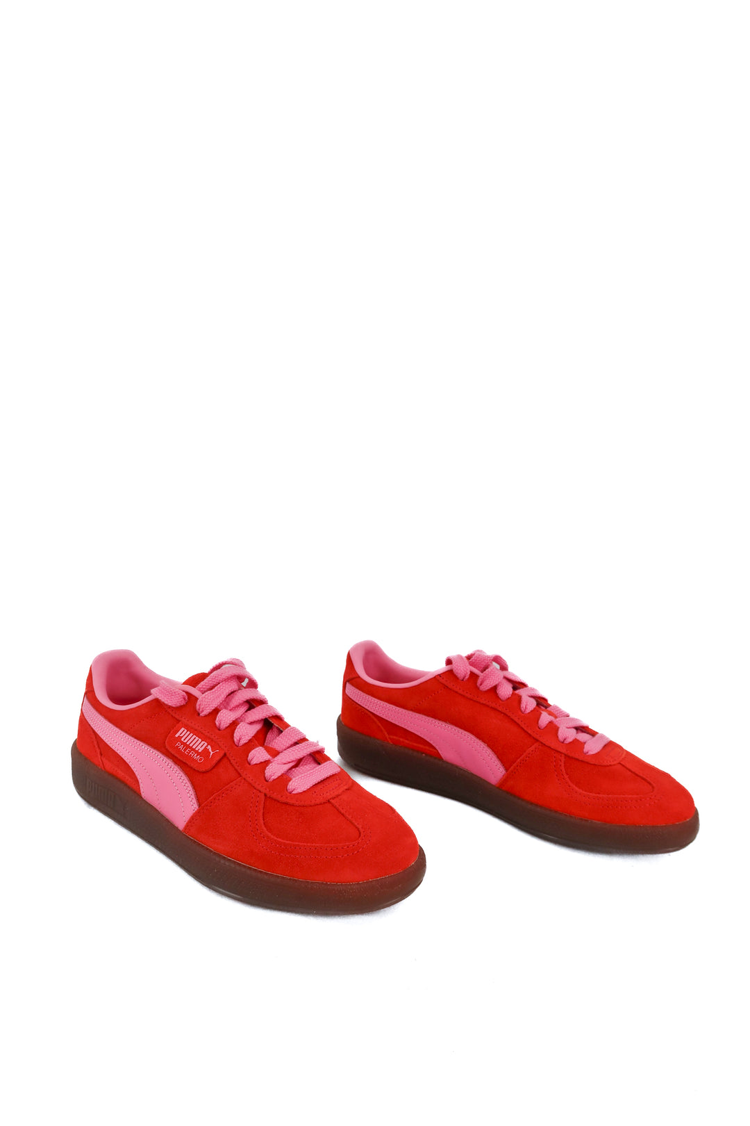 Puma Palermo red and pink sneakers NWT (9.5; retail $79)