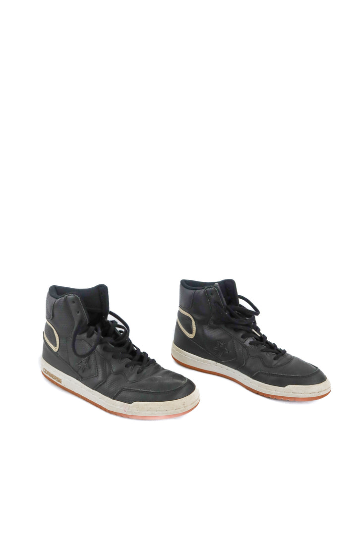 Converse black fastbreak hightop shoes (7)