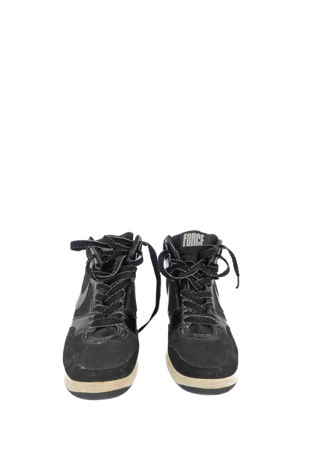 Nike black hightops (7.5)