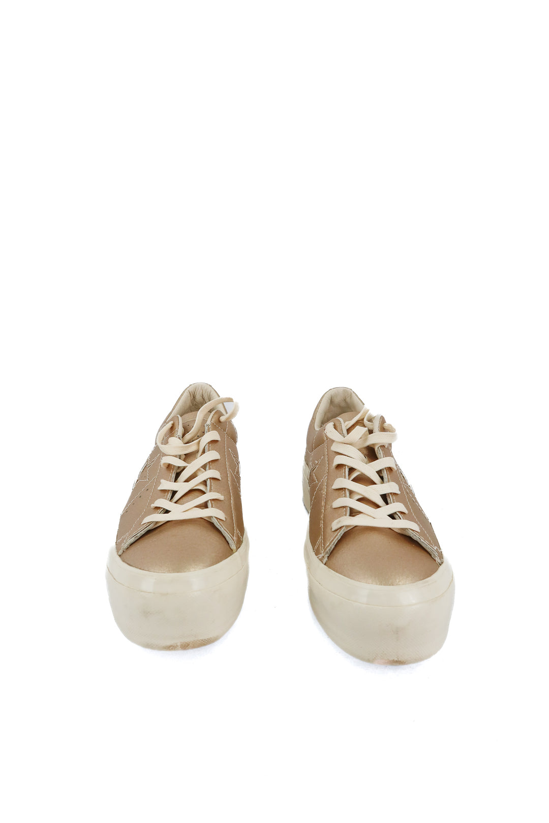 Converse gold platform shoes (6.5)