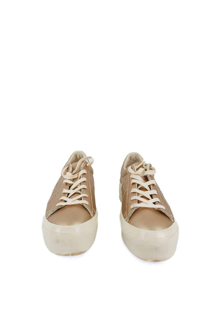 Converse gold platform shoes (6.5)