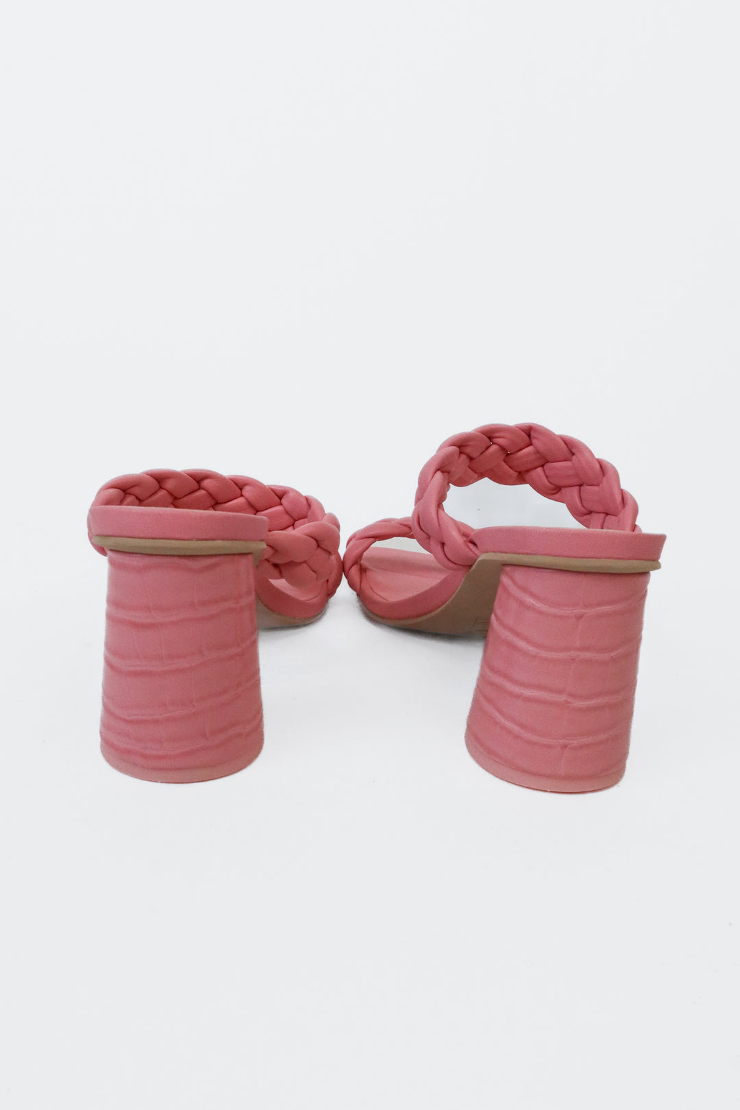 Dolce Vita Pink Braided Heels (6.5)