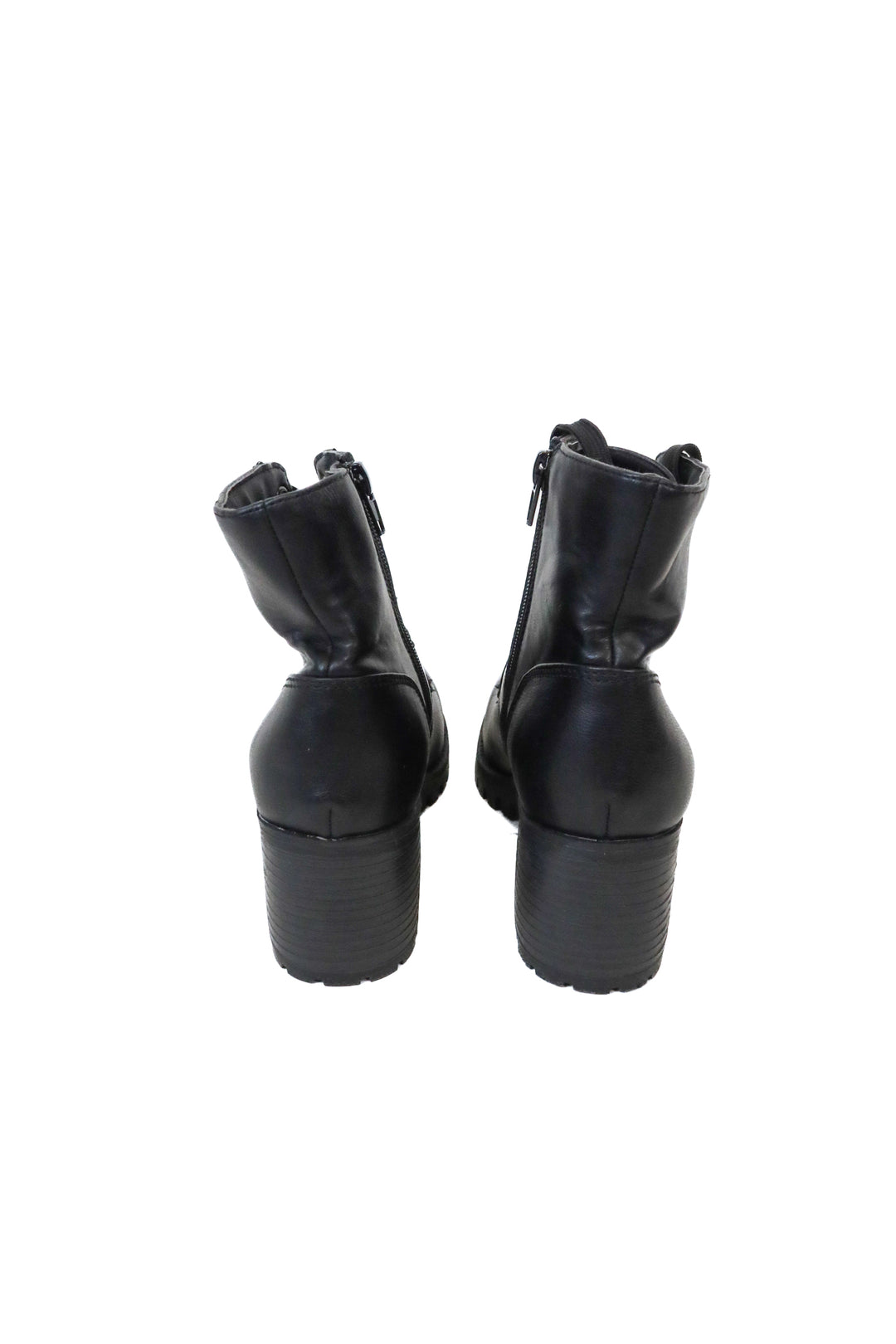 Bamboo Black Combat Boots (7)