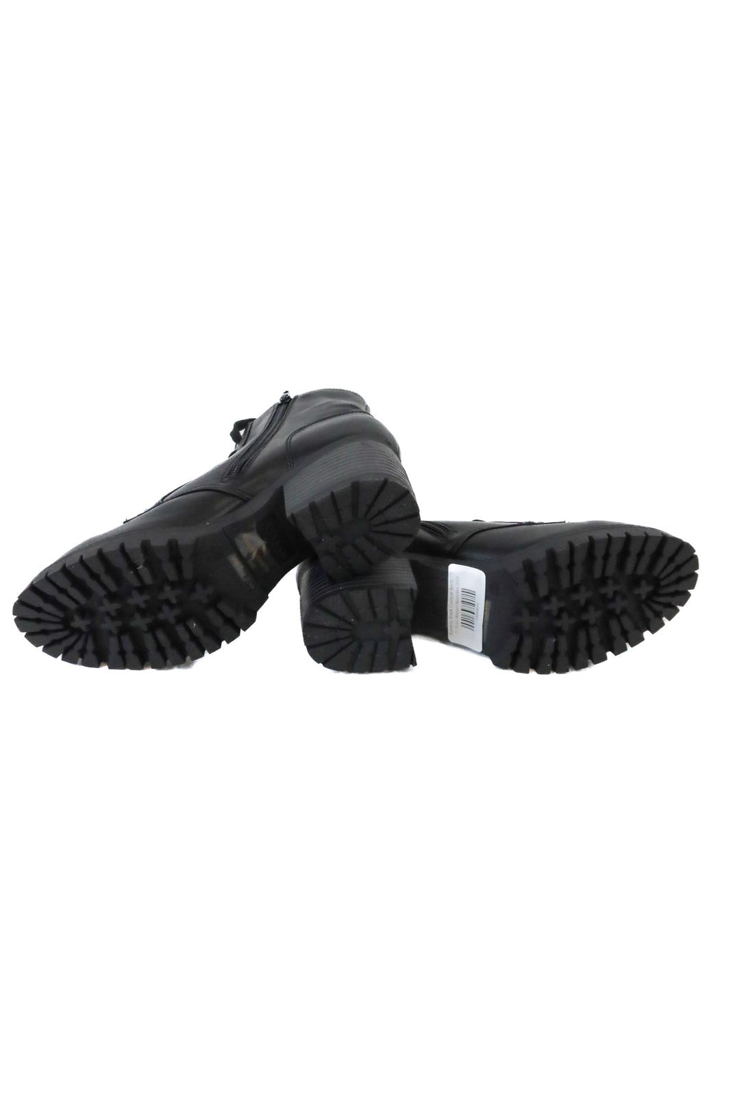 Bamboo Black Combat Boots (7)