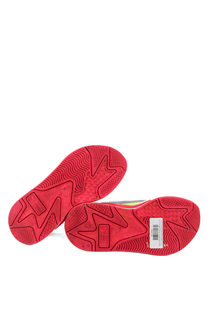 Puma running system neon sneakers (7.5)