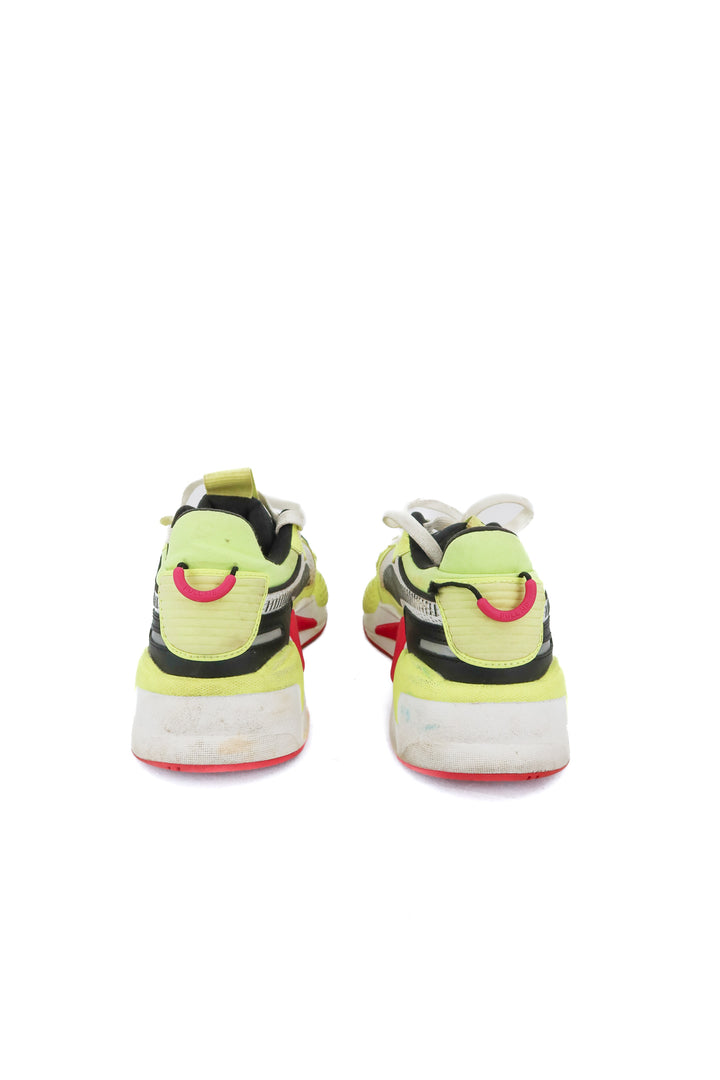 Puma running system neon sneakers (7.5)