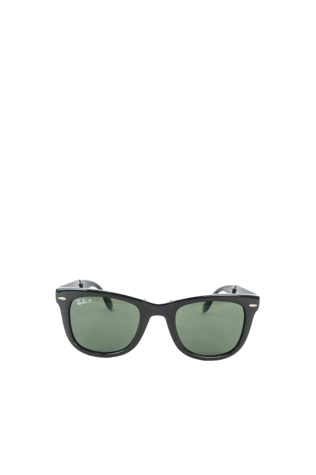 RayBan foldable black sunglasses with case (retail $211)