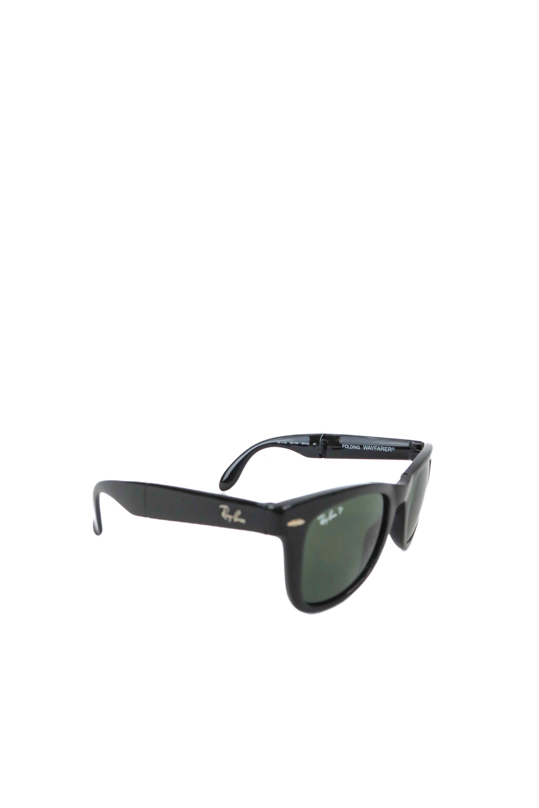 RayBan foldable black sunglasses with case (retail $211)