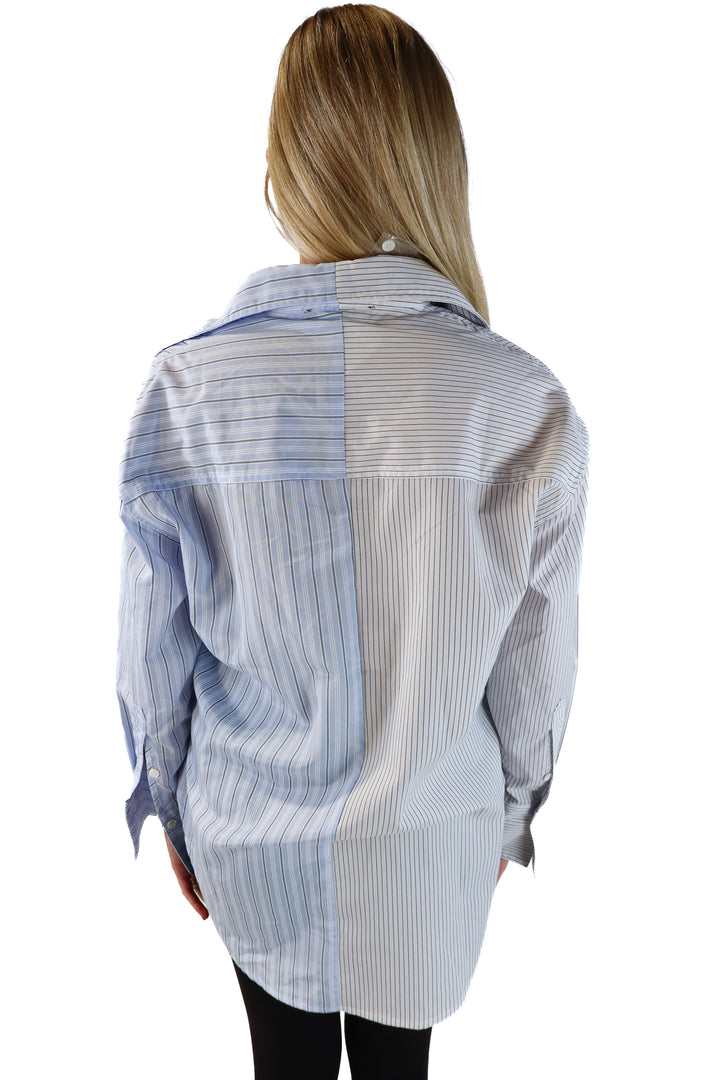 Fore Pinstriped Shirt NWOT (S)