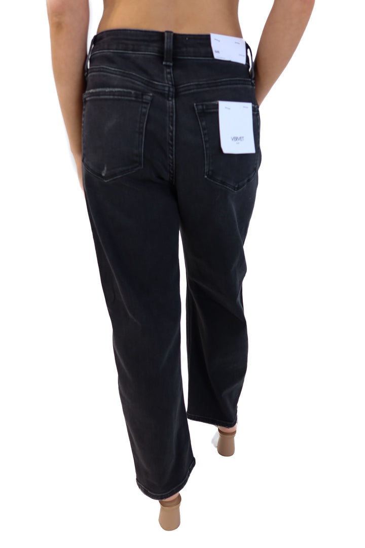 Vervet Kate Barrel Leg Jeans NWT (27; retails for $74.99)