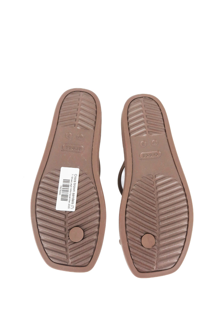 Crocs brown sandals (7)