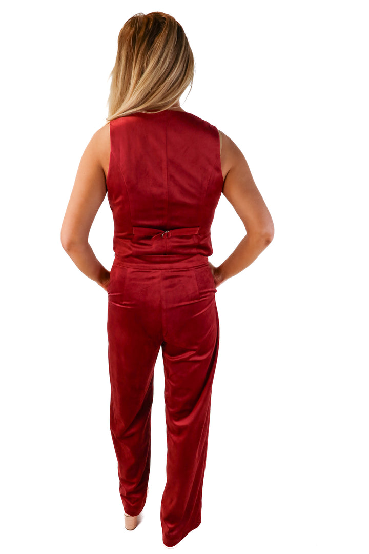 Vici Wine Velvet Set (S; retails for $88)