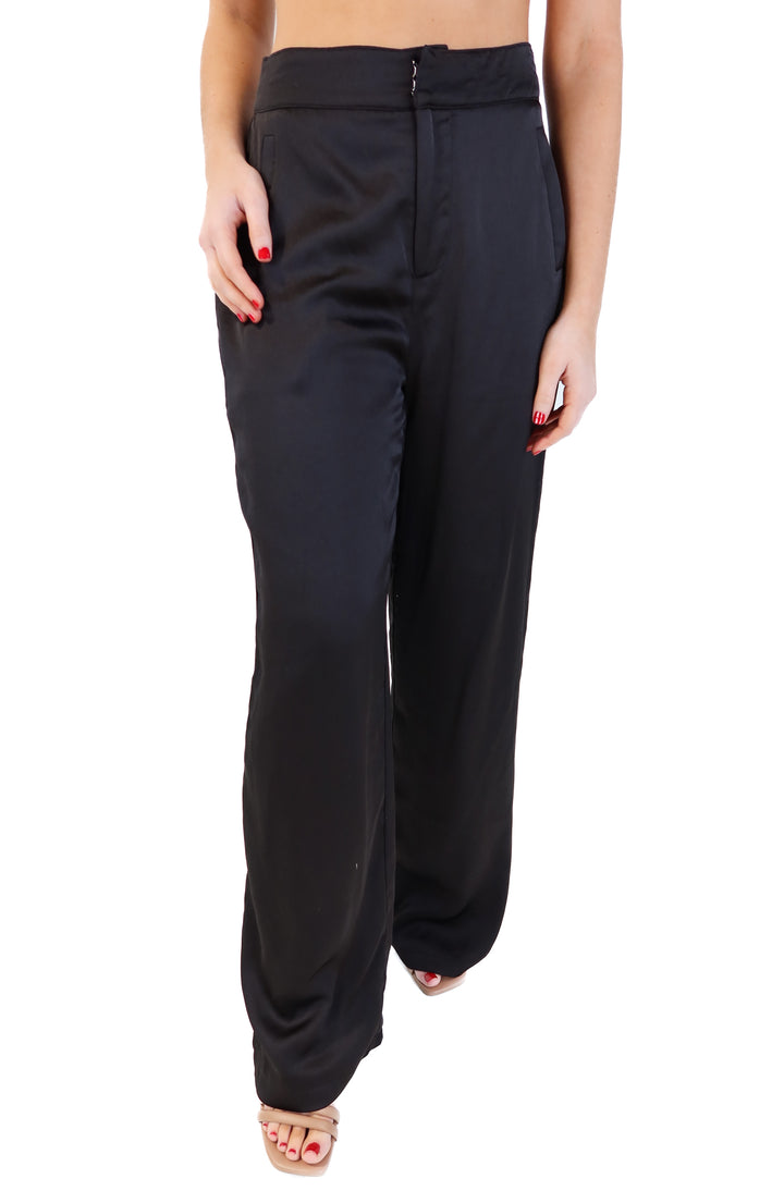 Vici Black Silky Pants (S; retails for $64)