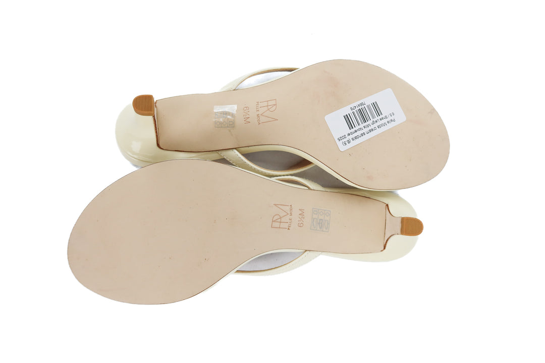 Pelle Moda cream sandals (6.5)