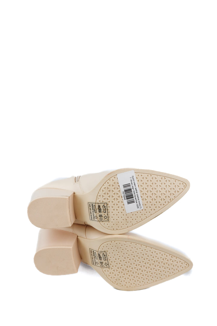 Qupid cream leather cowboy boots (7)