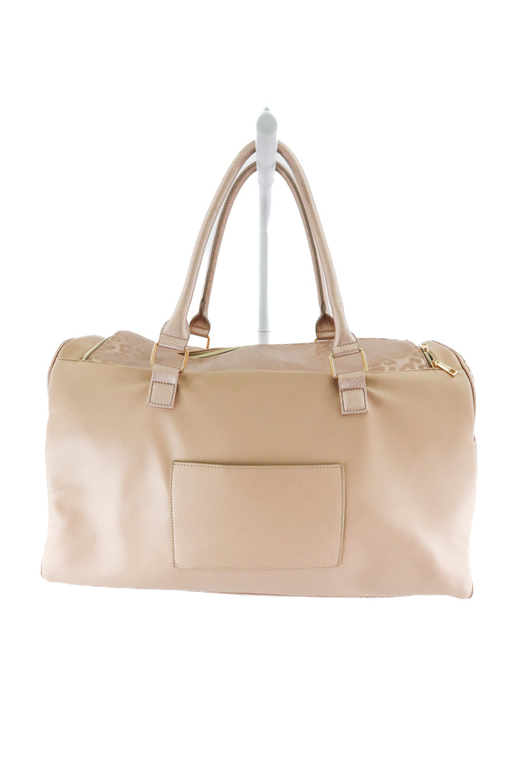 Hollis metallic pink duffle set