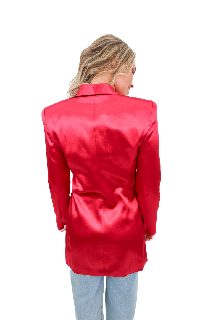 bronx and banco fuchsia blazer NWT (6; retail $213)