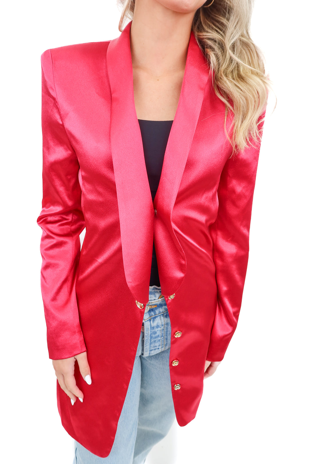 bronx and banco fuchsia blazer NWT (6; retail $213)