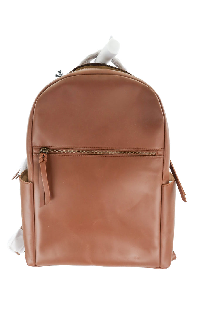 Able brown leather backpack NWT (retail $238)